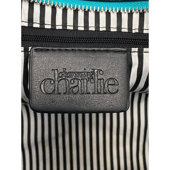 Charming Charlie Women's Handbag Turquoise Medium Shoulder Bag/Purse - Picture 8 of 16